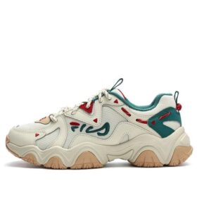 Zapatillas Fluid 4 «Crema, verde y rojo»