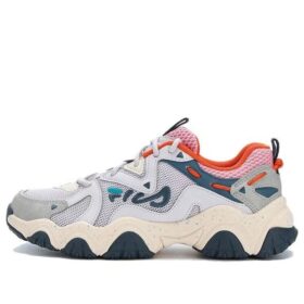 Zapatillas Fluid 4 «Gris, crema y rojo»