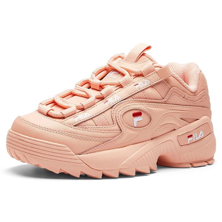 Zapatillas gruesas D-formation VNTG GS Rosa