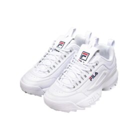 Zapatillas gruesas de la serie Disruptor 2, blancas