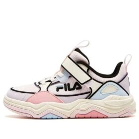 Zapatillas informales «Blanco, azul y rosa»