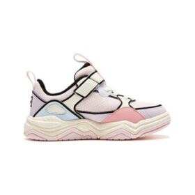 Zapatillas informales «Blanco, azul y rosa»