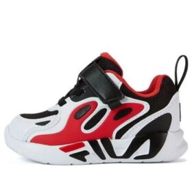 Zapatillas informales «Negro, blanco y rojo»
