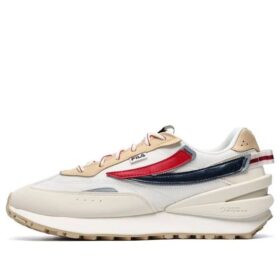 Zapatillas Jogger 3 «Beige White Red»