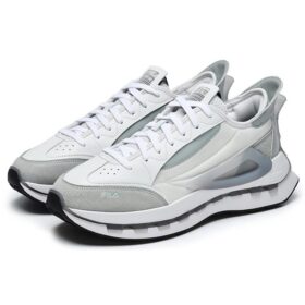 Zapatillas KM «Blanco y gris»