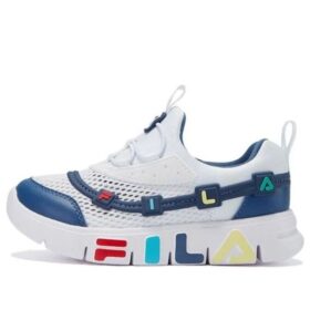 Zapatillas ligeras GGUMI «Blanco y azul marino»