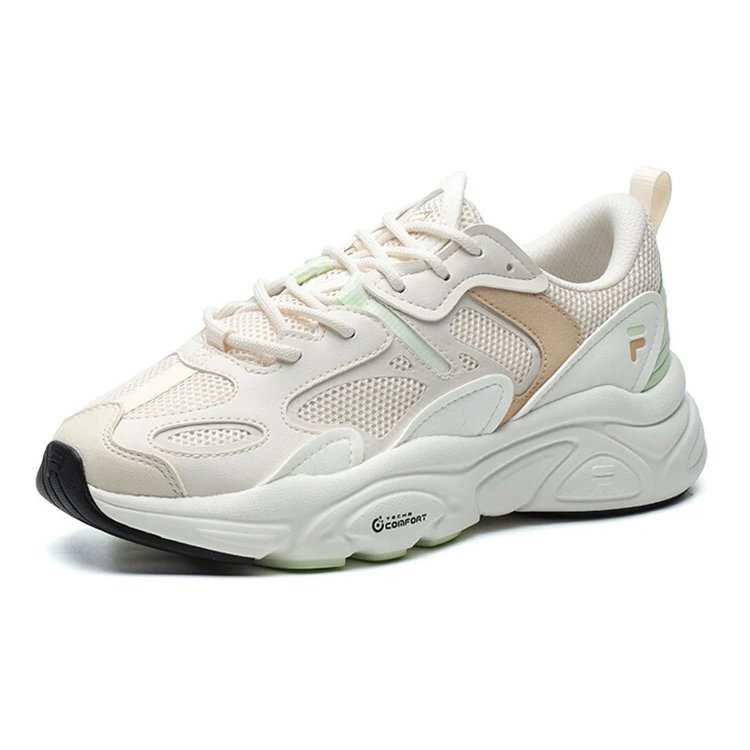 Zapatillas Mars 2 de caña baja «Daddy» en blanco/rosa