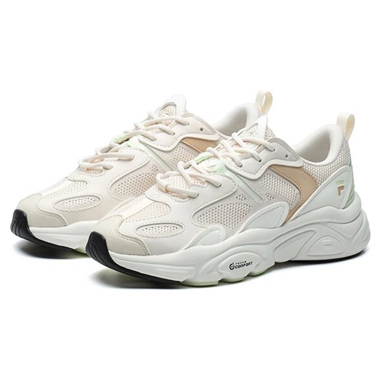 Zapatillas Mars 2 de caña baja «Daddy» en blanco/rosa