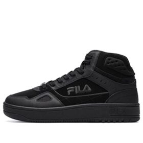 Zapatillas retro de caña alta «Negro»