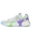 Zapatillas Swarm de caña baja con diseño en espiral, moradas/blancas/grises