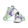 Zapatillas Swarm de caña baja con diseño en espiral, moradas/blancas/grises