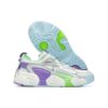 Zapatillas Swarm de caña baja con diseño en espiral, moradas/blancas/grises