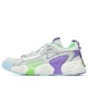Zapatillas Swarm de caña baja con diseño en espiral: morado/blanco/gris