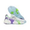 Zapatillas Swarm de caña baja con diseño en espiral: morado/blanco/gris