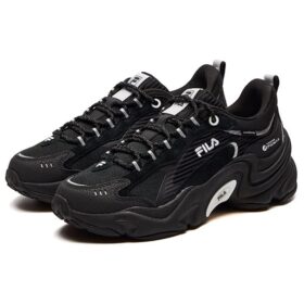 Zapatos con plataforma gruesa y amortiguación, color negro